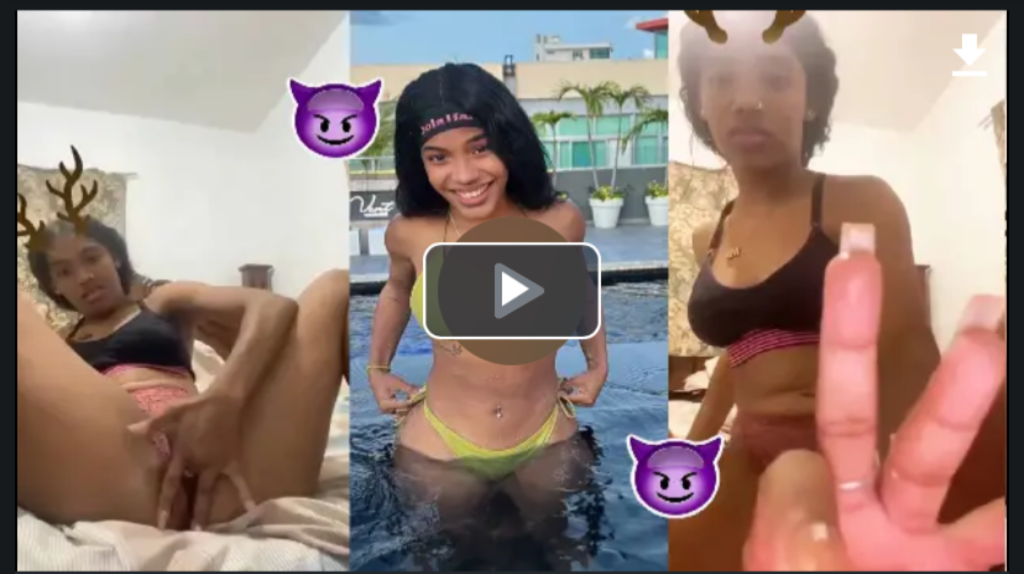 Madeline Severino Se Mete los Dedo Y Muestra Su Leche